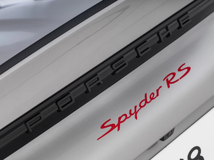 Porsche Boxster 718 Spyder RS