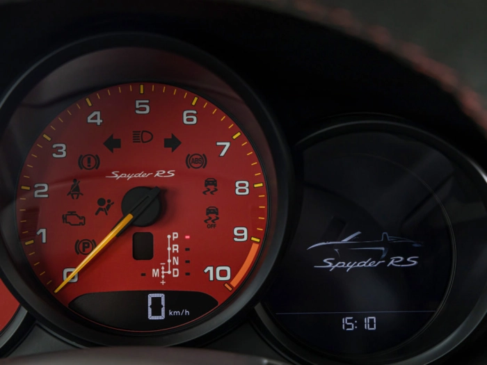 Porsche Boxster 718 Spyder RS